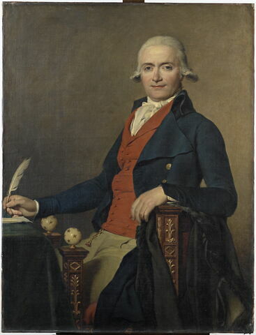 Gaspard Meyer (1749-après 1799), ministre plénipotentiaire de la République Batave, dit L'homme au gilet rouge.