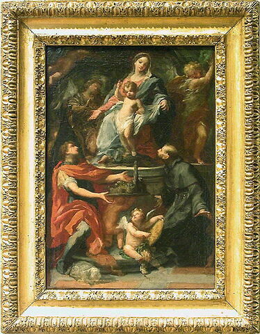 La Vierge à l'Enfant avec saint Guy et saint François, image 2/2