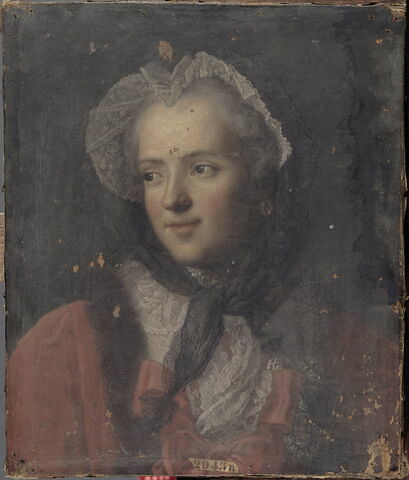 Portrait en buste de Marie Leczinska