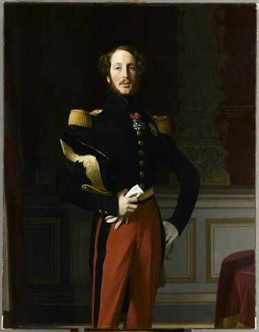 Portrait de Ferdinand Philippe de Bourbon Orléans, duc d'Orléans (1810-1842), image 1/5