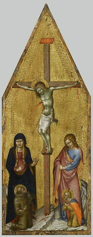 Le Calvaire avec saint François d'Assise et saint Guy (?)