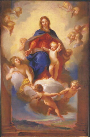 La Vierge du rosaire