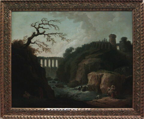 Paysage avec aqueduc et torrent, image 14/14