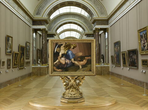 face, recto, avers, avant ; vue d'ensemble ; vue avec cadre © 2007 RMN-Grand Palais (musée du Louvre) / Gérard Blot