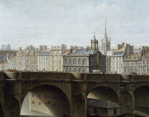 Le Pont Neuf et la Samaritaine à Paris. 1755., image 4/7