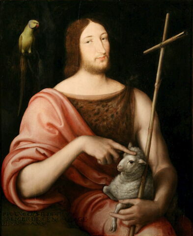 Portrait de François Ier en saint Jean Baptiste, image 3/3