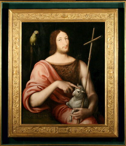 Portrait de François Ier en saint Jean Baptiste, image 1/3