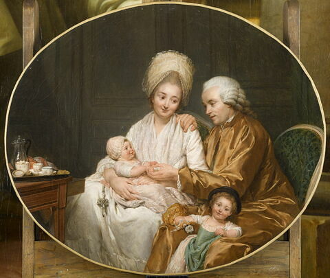 Portrait de Quatremère et de sa famille, image 2/4