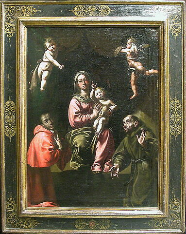 La Vierge à l'Enfant avec saint Charles et saint François, image 2/3