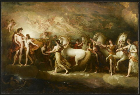 Phaéton sollicitant auprès d’Apollon la conduite du char du Soleil, 1804, image 4/8