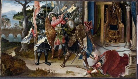 Héraclius décapitant Chosroes, roi des perses, image 3/3