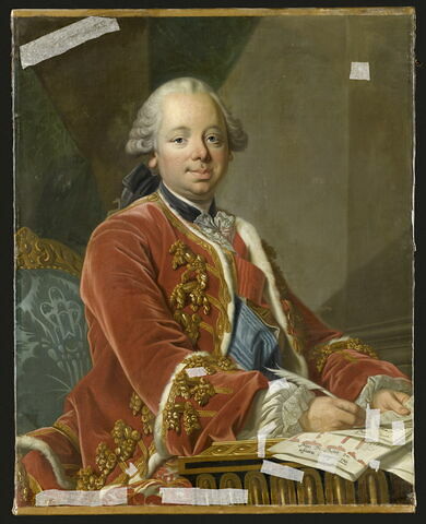 Portrait en buste d'Étienne-François, duc de Choiseul, marquis de Stainville, image 1/1