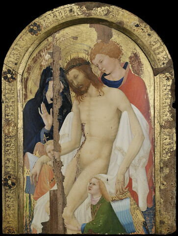 Le Christ de pitié soutenu par saint Jean l’Evangéliste en présence de la Vierge et de deux anges., image 13/13