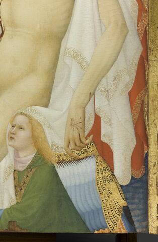 Le Christ de pitié soutenu par saint Jean l’Evangéliste en présence de la Vierge et de deux anges., image 10/13