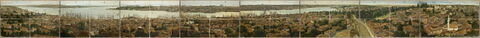 Panorama de Constantinople (divise en 16 compartiments numérotés), image 2/3