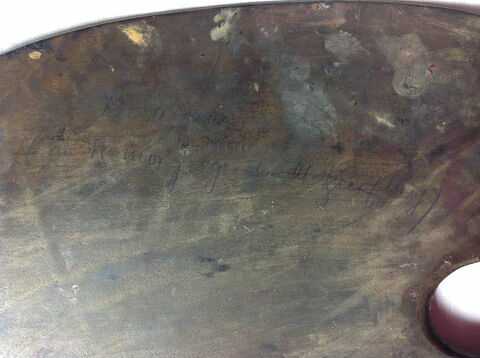 Palette de Delacroix ovale, image 3/3