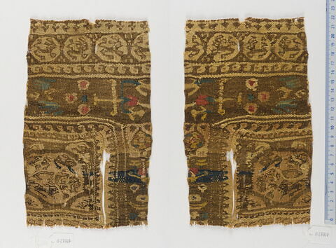 exercice de tissage ; fragment, image 1/1