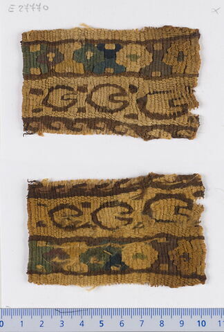 exercice de tissage ; fragment, image 1/1