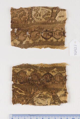 exercice de tissage ; fragment, image 1/1