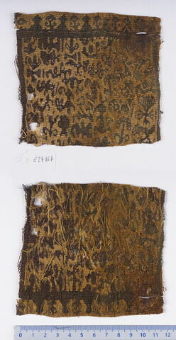 bande décorative d'habillement ; fragment, image 1/1