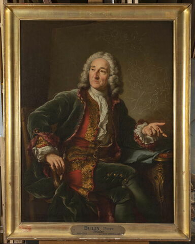 Portrait de Pierre Dulin, peintre (1699-1748), image 1/2