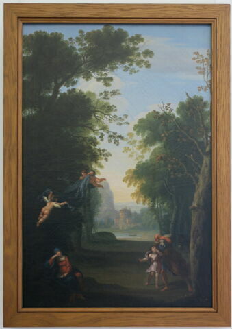Paysage avec le Repos de la Sainte Famille pendant la Fuite en Egypte, image 2/2