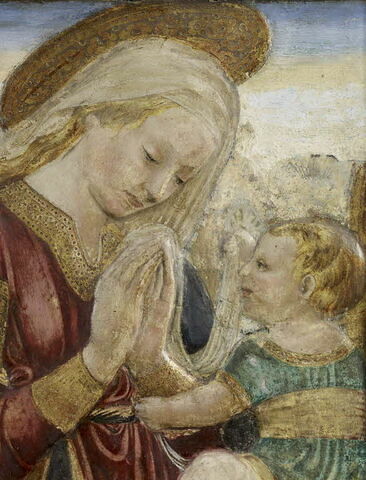 La Vierge adorant l'Enfant, image 2/2
