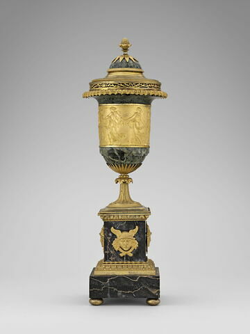 Vase Brûle parfum (ou cassolette) style empire, image 1/2
