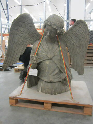 Buste de l'ange au sourire, de la cathédrale de Reims, image 1/1