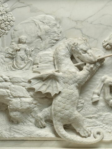 Saint Georges combattant le dragon, image 2/14