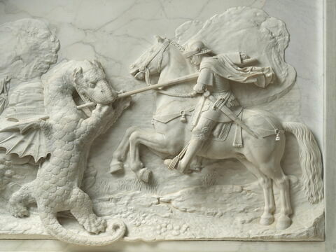 Saint Georges combattant le dragon, image 3/14