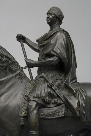 Louis XV à cheval en costume romain, image 11/15