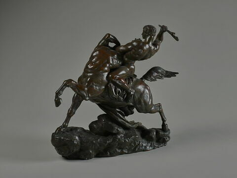 Thésée combattant le centaure Bienor (esquisse), image 2/2
