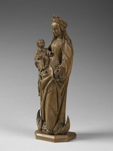 La Vierge portant l'Enfant debout sur un croissant, image 2/8