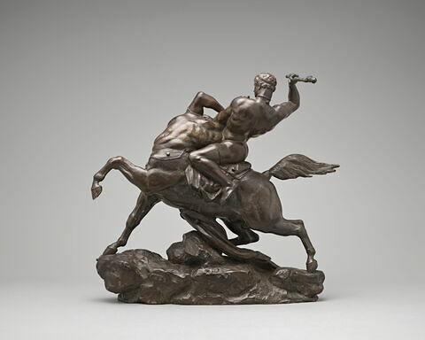 Thésée combattant le centaure Bienor (esquisse), image 3/5