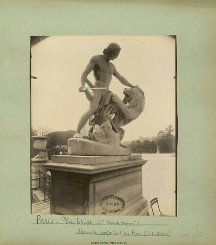 Alexandre-le-Grand, vainqueur du lion de Bazaria