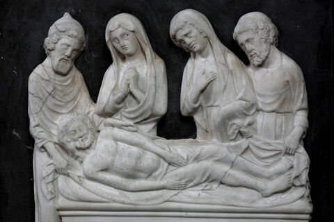 Quatre scènes de la Passion : Flagellation, Portement de Croix, Crucifixion, Mise au Tombeau, image 13/31