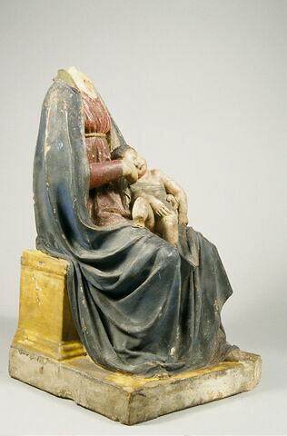 La Vierge assise tenant l'Enfant endormi sur ses genoux, image 5/5