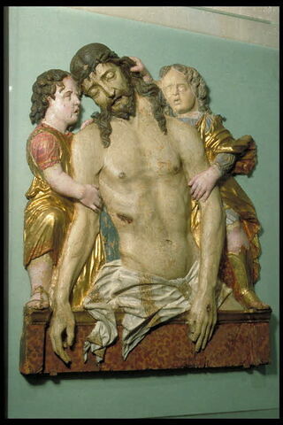 Christ mort soutenu par deux anges (Imago Pietatis)