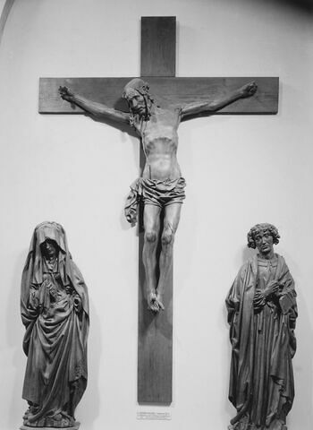 Le Christ en croix, la Vierge et saint Jean, image 22/22