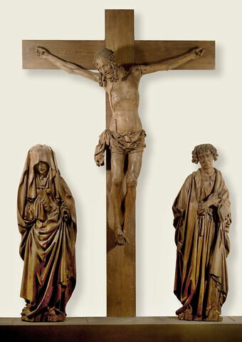 Le Christ en croix, la Vierge et saint Jean, image 20/22