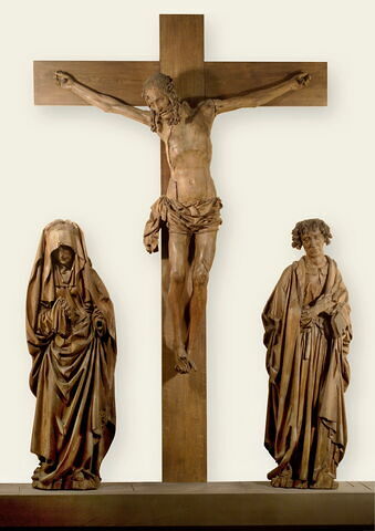 Le Christ en croix, la Vierge et saint Jean, image 21/22