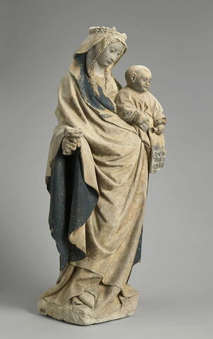 La Vierge et l'Enfant tenant un phylactère, image 2/12