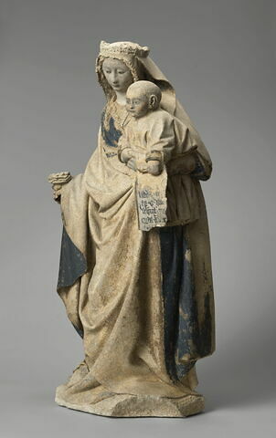 La Vierge et l'Enfant tenant un phylactère, image 3/12