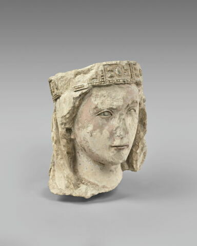 Tête de Vierge voilée et couronnée, image 4/15