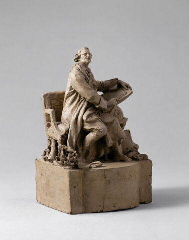 Buffon assis (Georges Louis Leclerc comte de) (1707-1788) naturaliste intendant du Jardin du roi, image 6/9