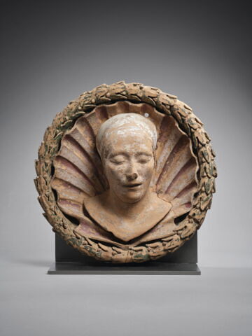 Masque funéraire de femme