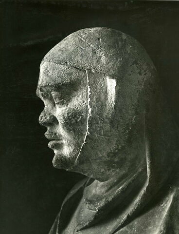 Buste d'homme encapuchonné (bourreau de la flagellation du Christ ?), image 9/10