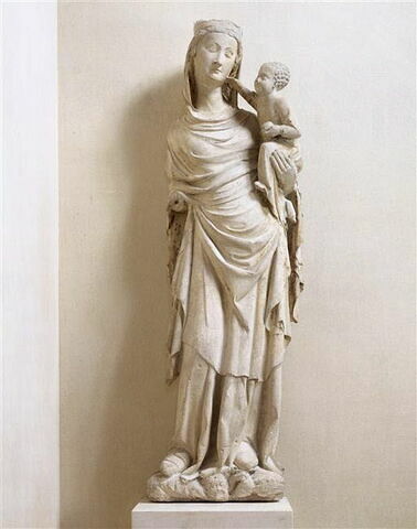 La Vierge portant l'Enfant, debout sur l'aspic et sur le basilic