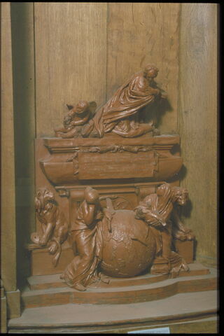 Première maquette du mausolée du Cardinal de Fleury (1653-1743), image 4/4
